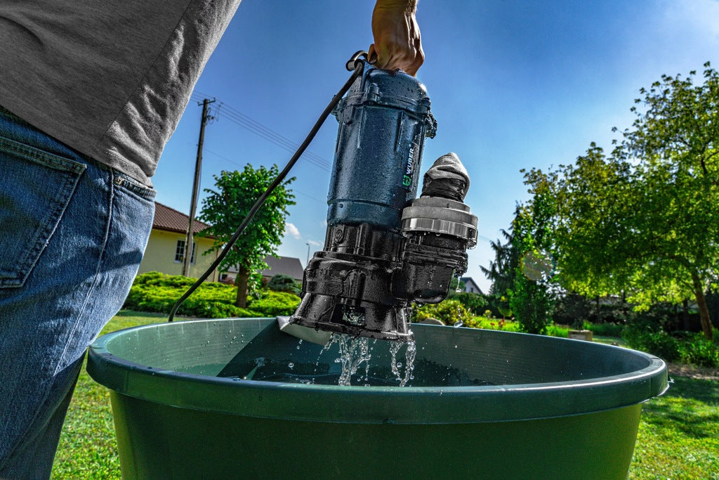 Puhast ja musta vett pumpav veepump purustajaga, 750 W