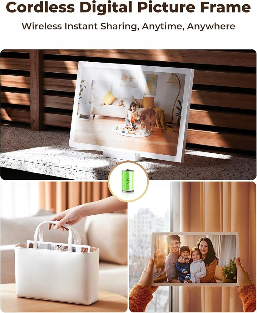 10,1 colio Wifi skaitmeninis nuotraukų rėmelis