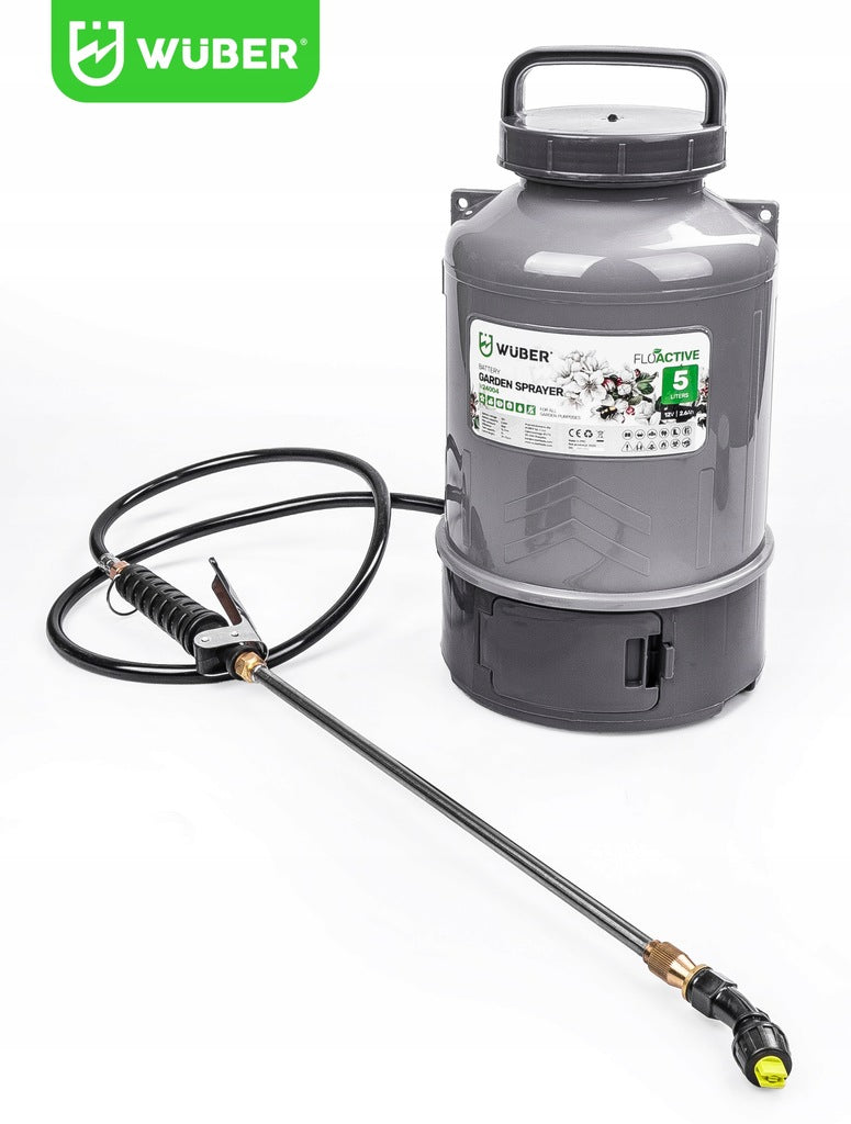 5 L AKUMULIATORINIS SLĖGINIS PURŠKTUVAS