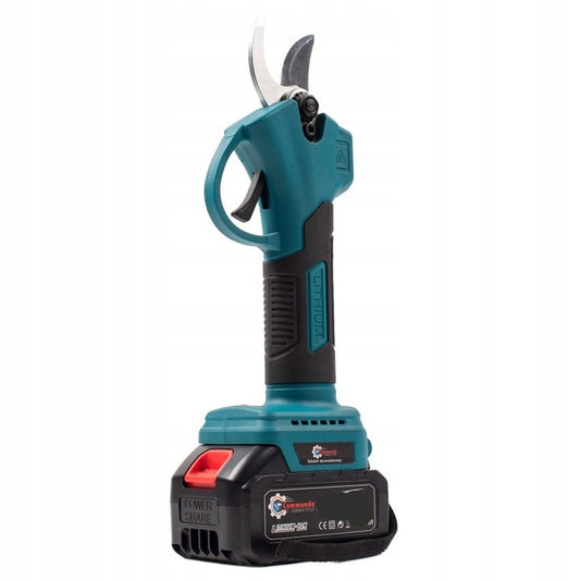 15 cm pjūklo rinkinys + genėjimo žirklės + akumuliatorinė teleskopinė ranka 4 m, 2 akumuliatoriai