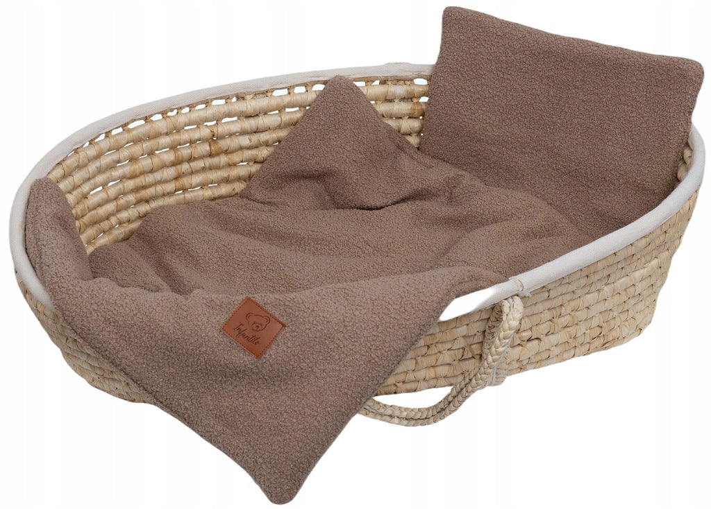 BOUCLE lamba vankrikomplekt, tepitud padi ja tekk