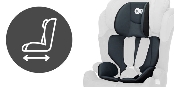 Kinderkraft Comfort Up i-Size autokrēsliņš, 76-150 cm, 9-36 kg, melns