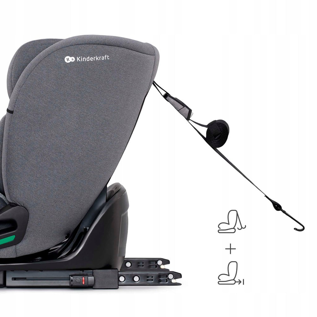 Kinderkraft turvatool 76-150cm 9-36kg ISOFIX ONETO3 i-Size hall