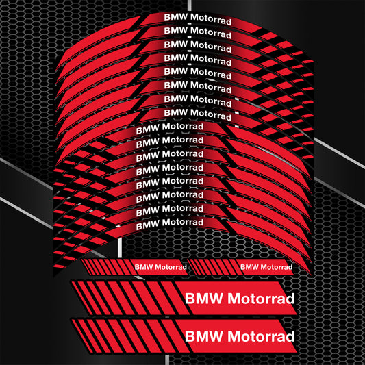 BMW motociklų ratlankių dekoratyviniai lipdukai