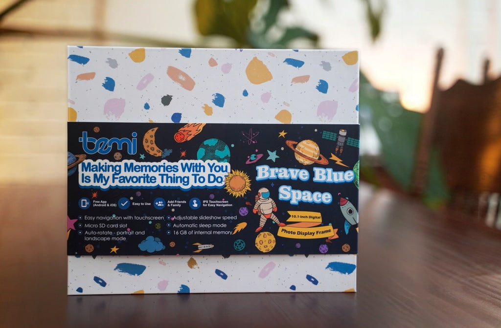 10,1 colio skaitmeninis nuotraukų rėmelis su WiFi ryšiu ir atspaudais, rožinis