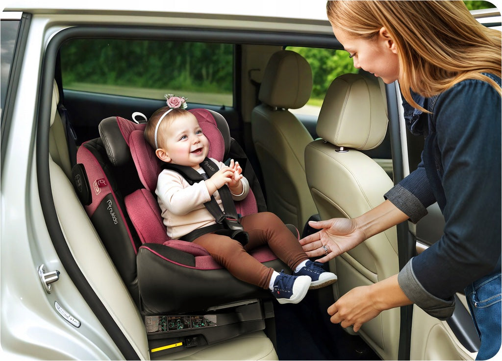 PASUKAMA AUTOMOBILINĖ KĖDUTĖ su KOJA 0-36KG ISOFIX NUKIDO I-SIZE 40-150cm
