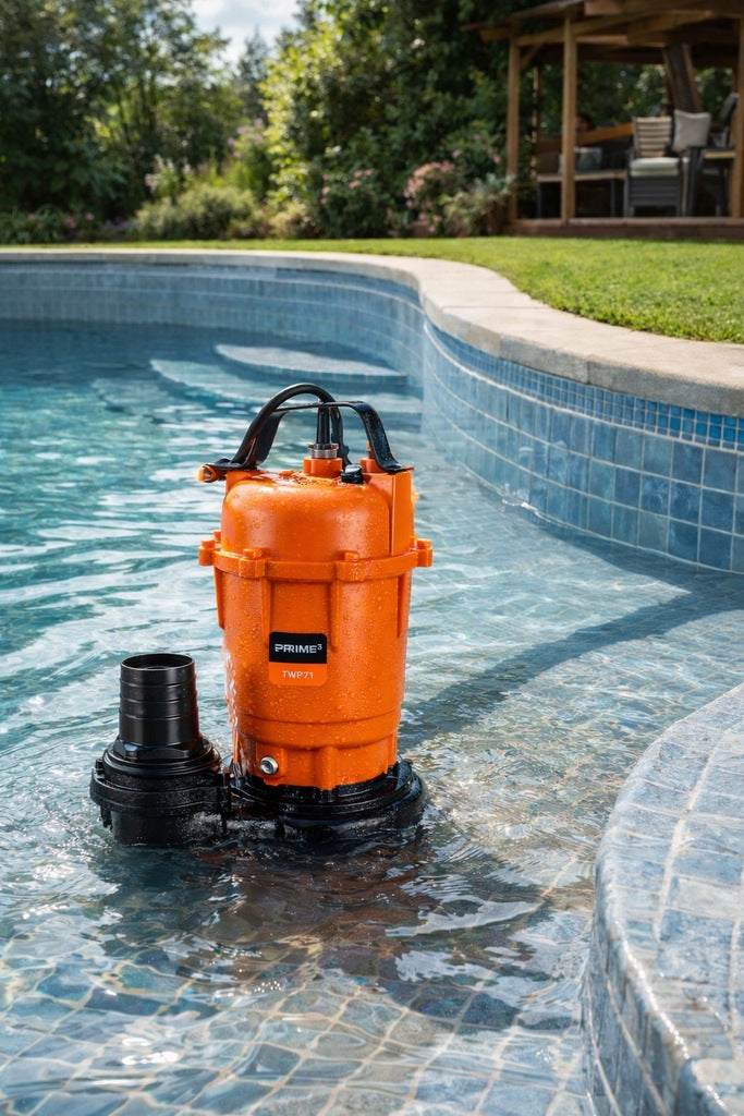 vandens nuosėdų siurblys 17000 l/h 750W galingas rinkinys