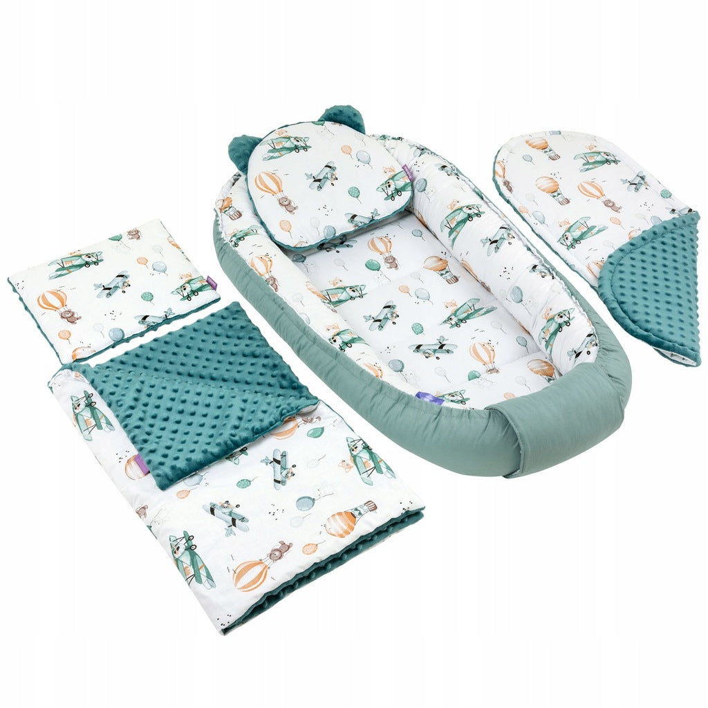 Puuvillane beebikomplekt 5in1 MINKY COCOON JUKKI