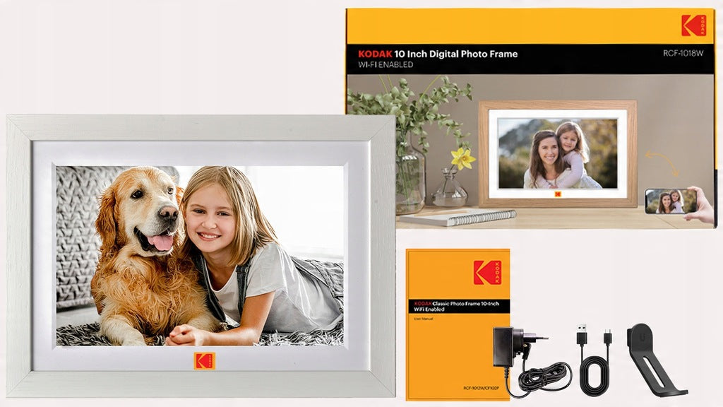KODAK skaitmeninis nuotraukų rėmelis su jutikliniu ekranu