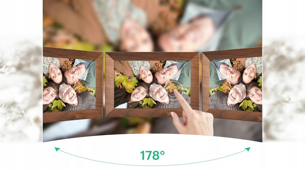 KODAKI DIGITAALNE FOTORAAM PUUTEEKRAAN