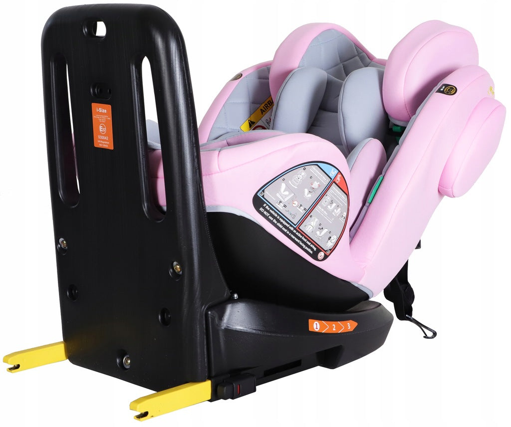 Automobilinė kėdutė, 40–150 cm, ISOFIX, i-SIZE, pasukama 360