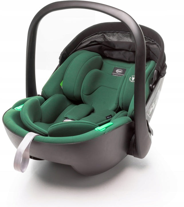 NEO DARK GREEN I-SIZE automobilinė kėdutė 40-87cm 0-13kg RWF įdėklas