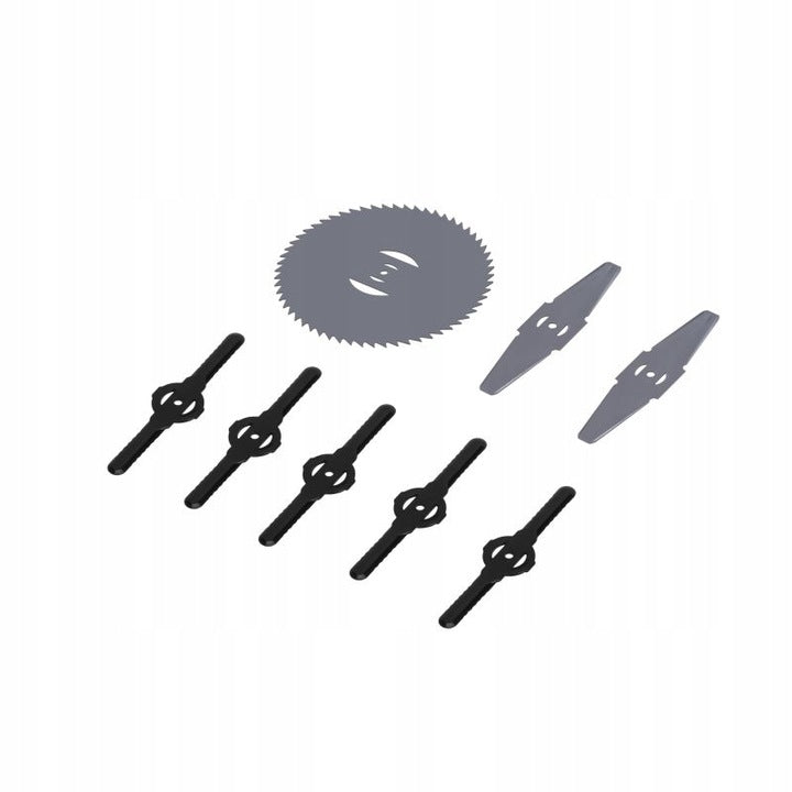 1000 W belaidis trimeris su dideliu rinkiniu