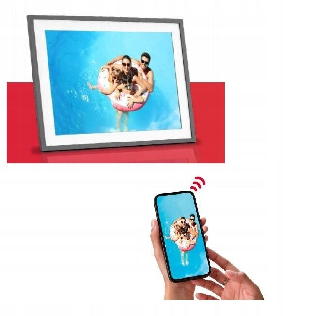 Skaitmeninis nuotraukų rėmelis su Wi-Fi 15.6