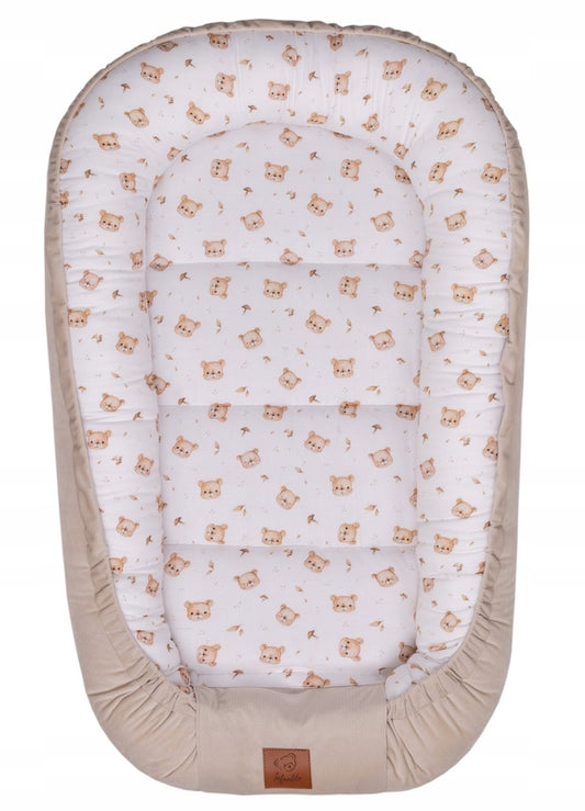 Kūdikio kokonas VELVET ir medvilnė SATIN PREMIUM INFANTILO