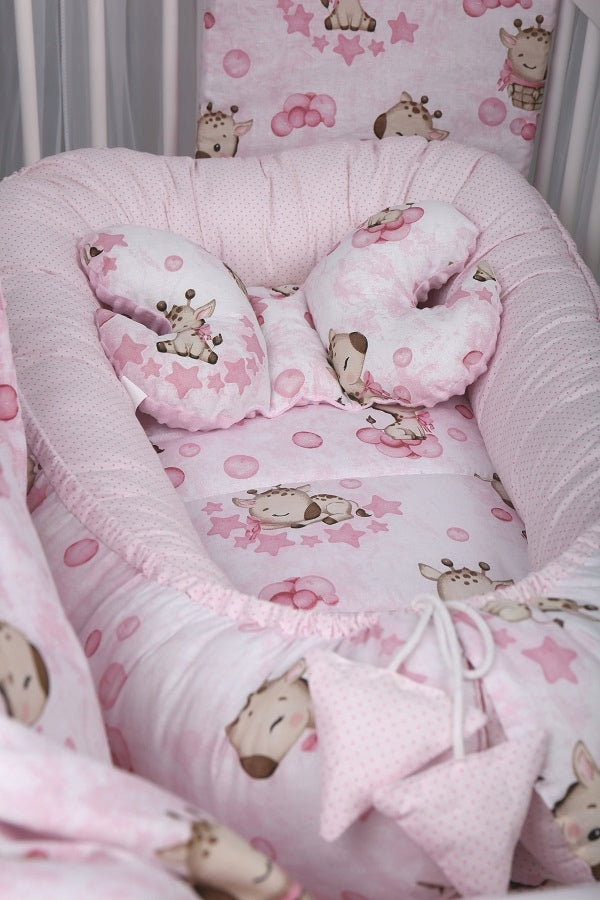 Beebipesa „Minky“ XXL komplekt „BabyMam“, 7-osaline