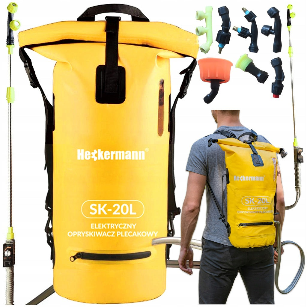 Suur, kerge, akutoitel prits, 20 l