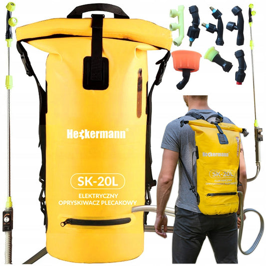 Liels, viegls, akumulatora smidzinātājs, 20 l