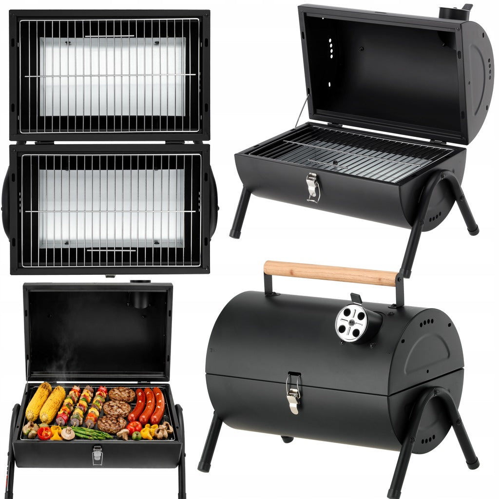 Kaasaskantav söegrill 2 x rest 34x21cm