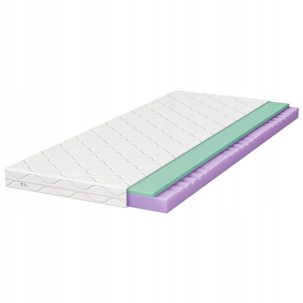 Putų čiužinys 120x200 hipoalerginis ADDISON patogus 15 cm užvalkalas H2H3