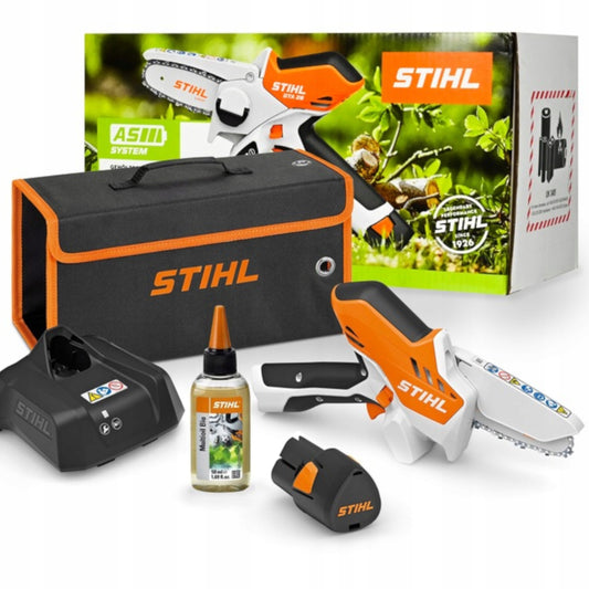 STIHL akumuliatorinis mini pjūklas GTA 26 komplektas
