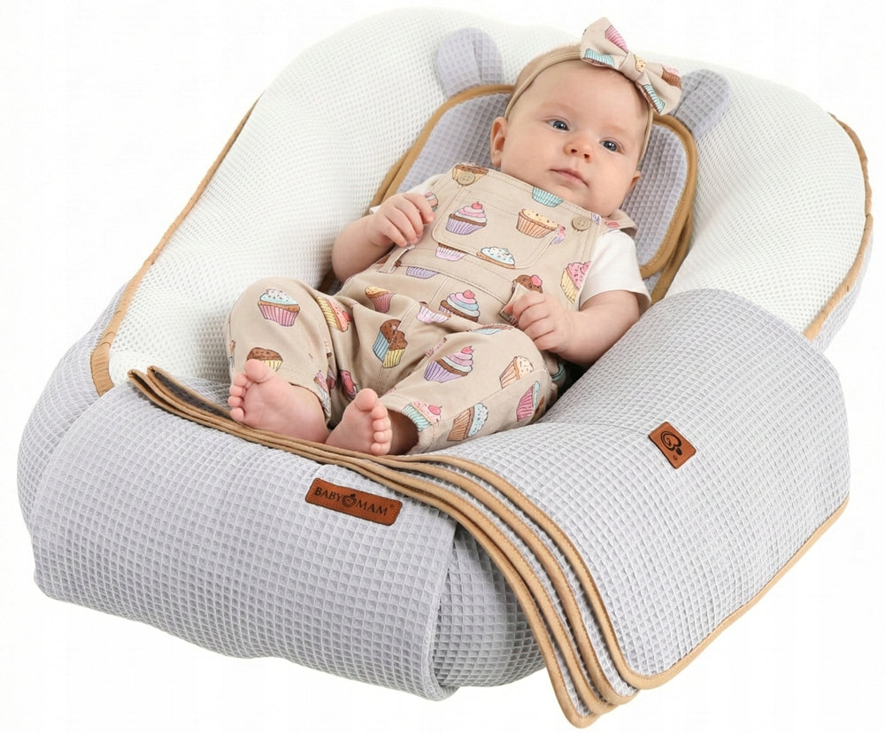 Imikute turvalise une komplekt "Cocoon Air 3D", pesa, mänguväljaku komplekt, BabyMam