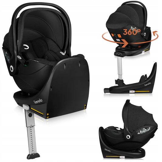 Lionelo Moxie i-Size automobilinė kėdutė su pagrindu 40-87cm 0-13