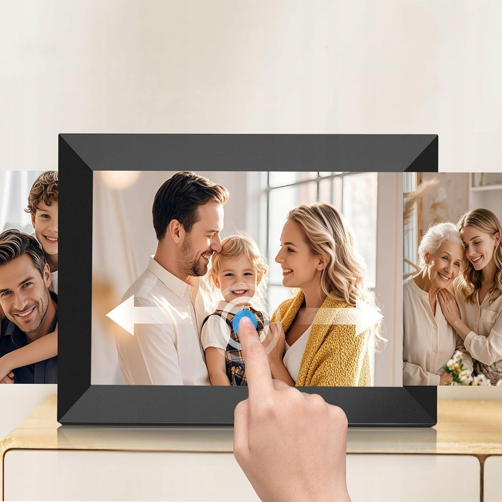 „FRAMEO“ 10,1 colio „Wi-Fi“ IPS jutiklinis nuotraukų rėmelis su 32 GB HD atmintimi