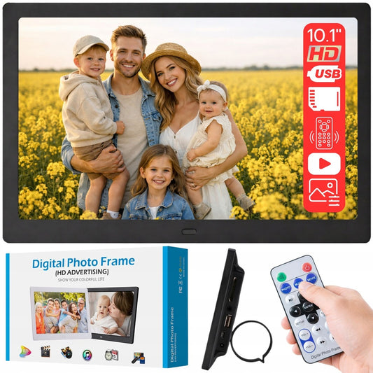 skaitmeninis nuotraukų rėmelis 10 colių IPS HD ekranas