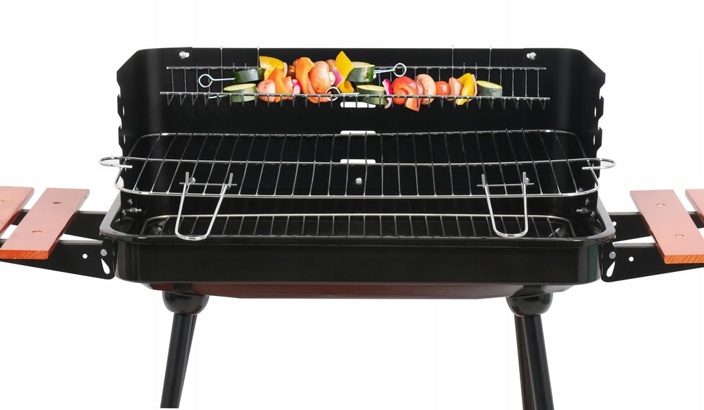 Söegrill riiulitega, rest 53x33 cm