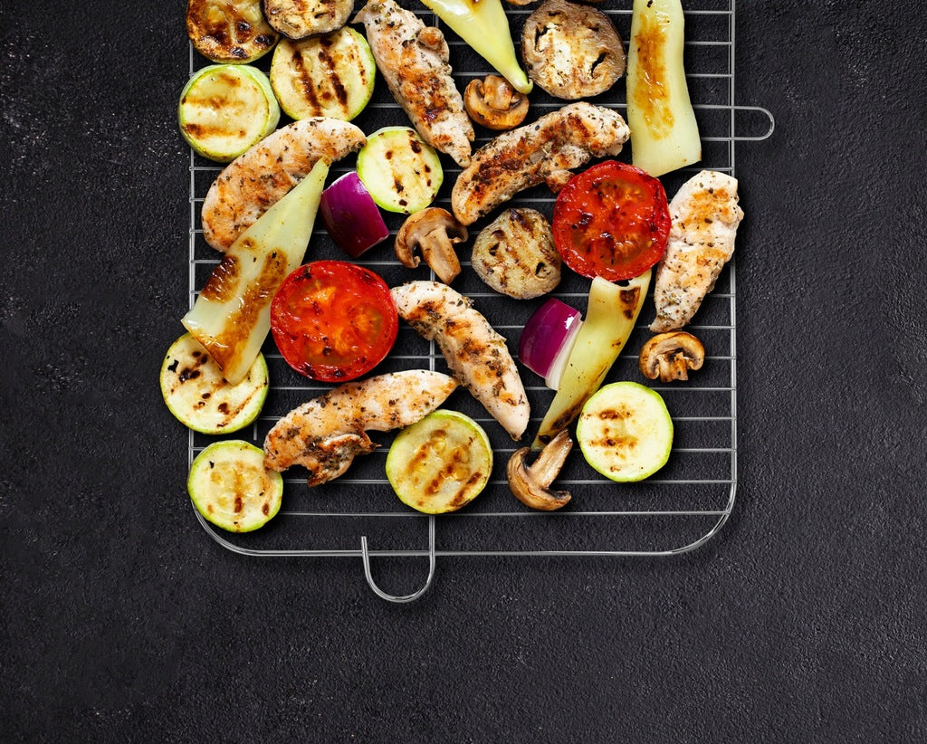 Söegrill riiuli ja restiga 48 x 26,5 cm