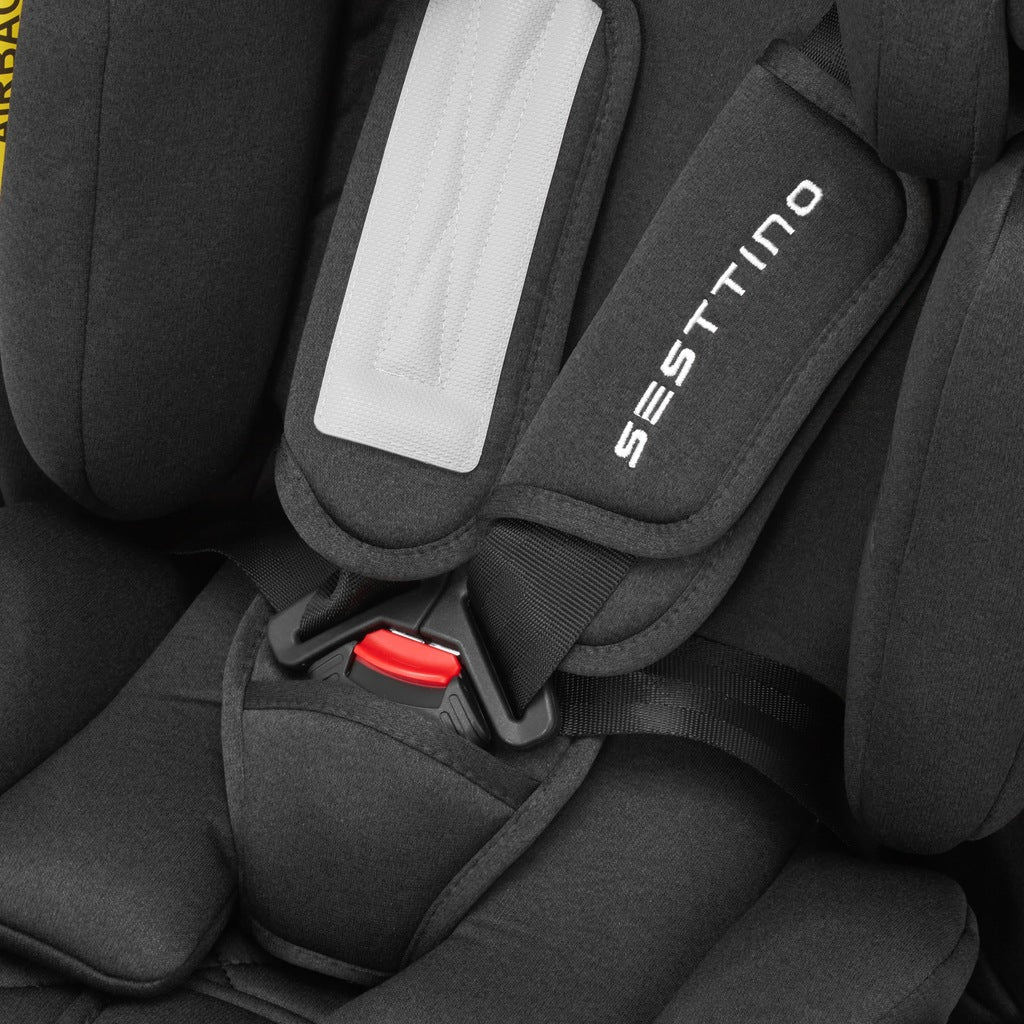 Sesttino SecurePro vaikiška automobilinė kėdutė 0-36 kg, saugi 40-150 cm