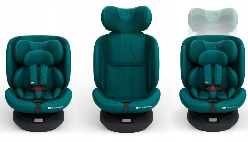 KINDERKRAFT pasukama automobilinė kėdutė I-GROW 2 PLUS ISIZE ISOFIX 0-36 KG
