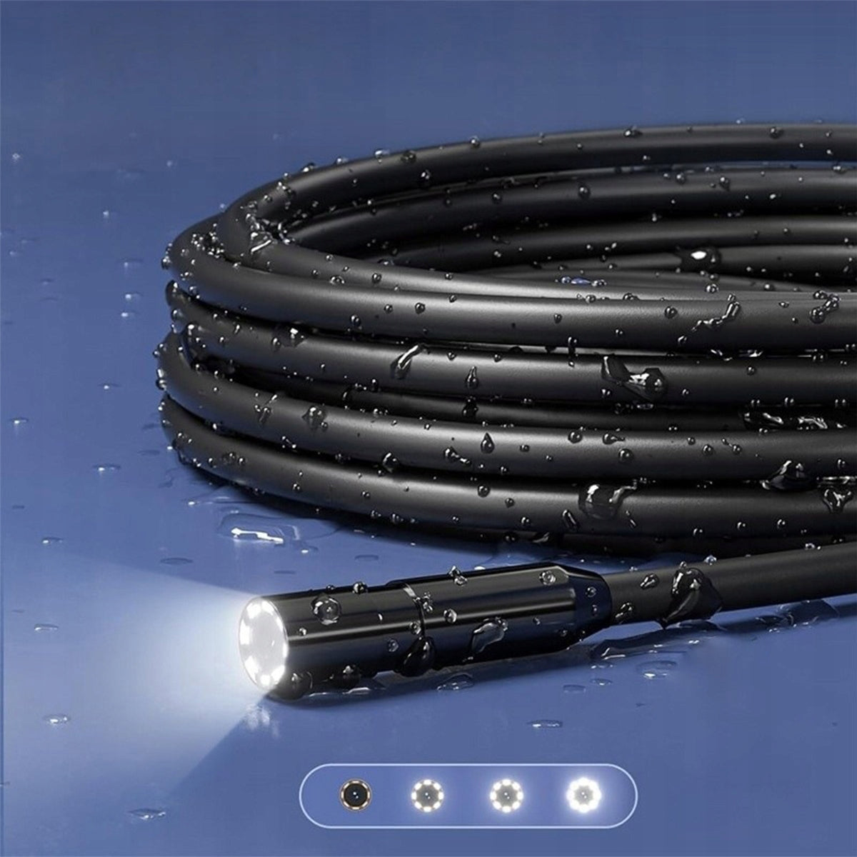 Endoskoobi toru kontrollkaamera töökodadele IPS-ekraani, USB-C ja 5 m kaabliga