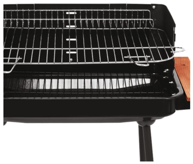 Söegrill riiulitega, rest 53x33 cm