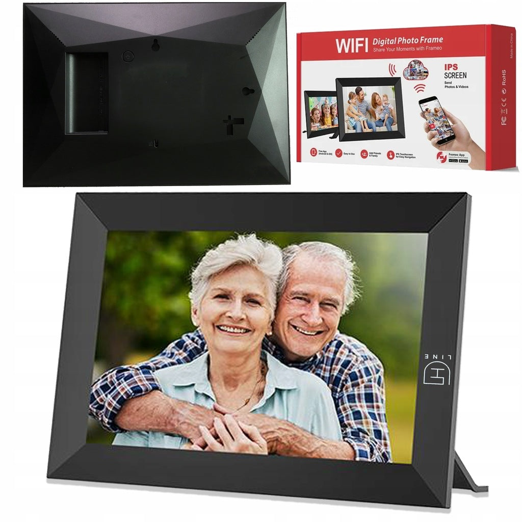 „FRAMEO“ 10,1 colio „Wi-Fi“ IPS jutiklinis nuotraukų rėmelis su 32 GB HD atmintimi