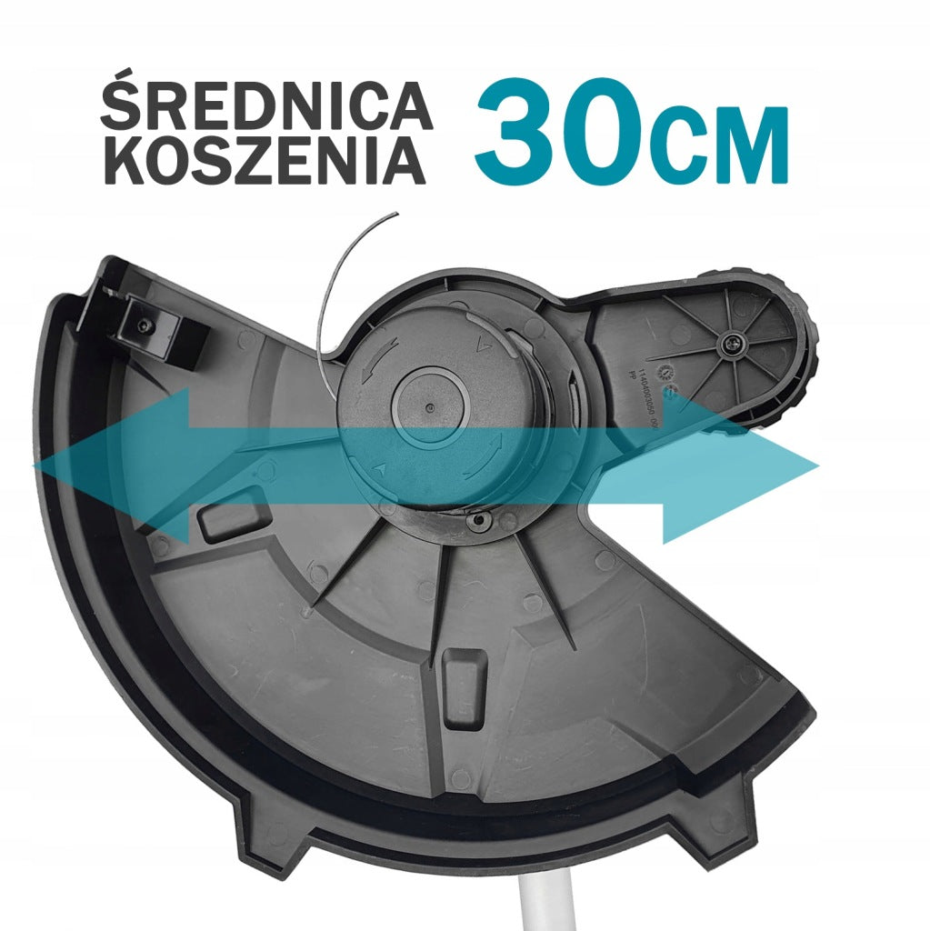 30 cm akumuliatorinė krūmapjovė su 2 Ah AG220