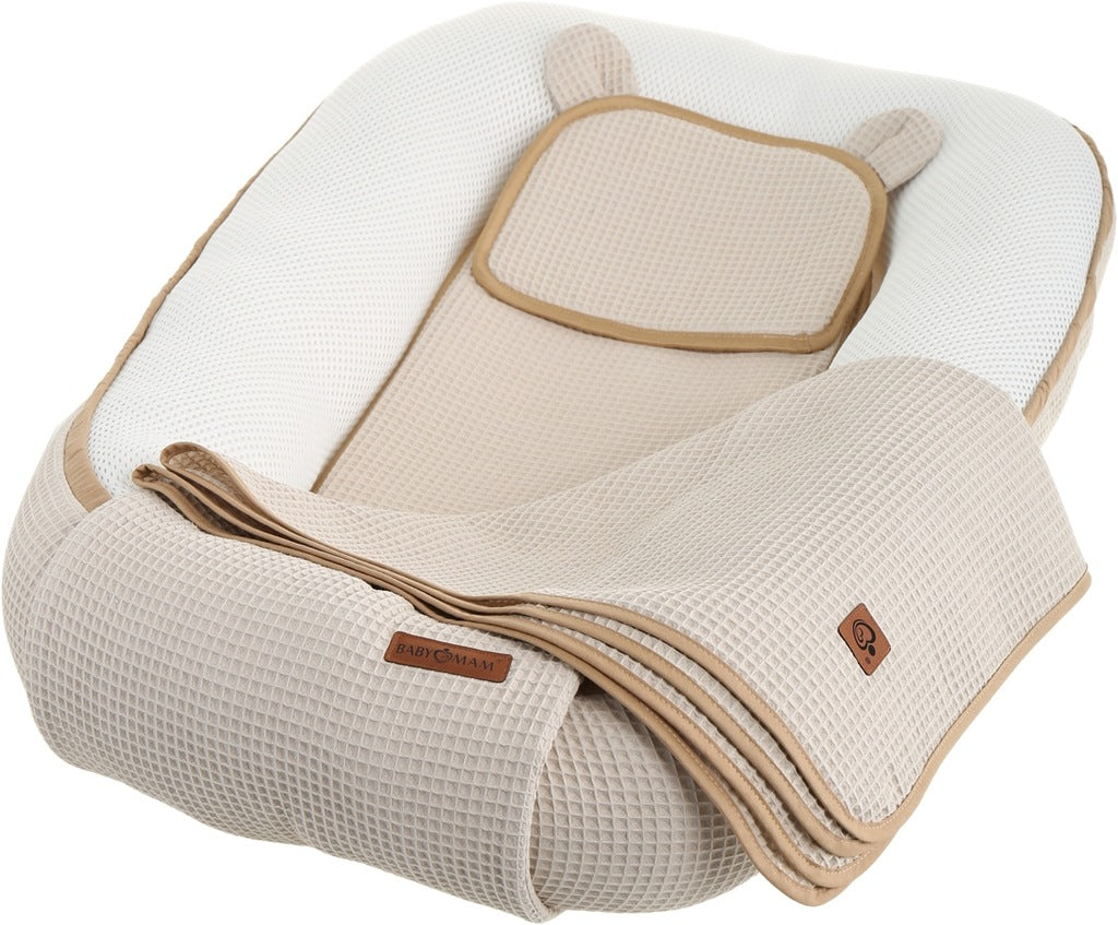 BabyMam Cocoon Air 3D beebiohutu une komplekt, pesa, mängukomplekt