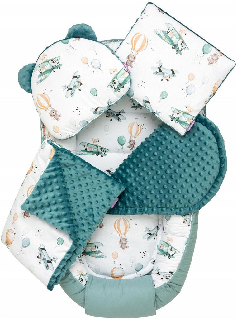 Puuvillane beebikomplekt 5in1 MINKY COCOON JUKKI