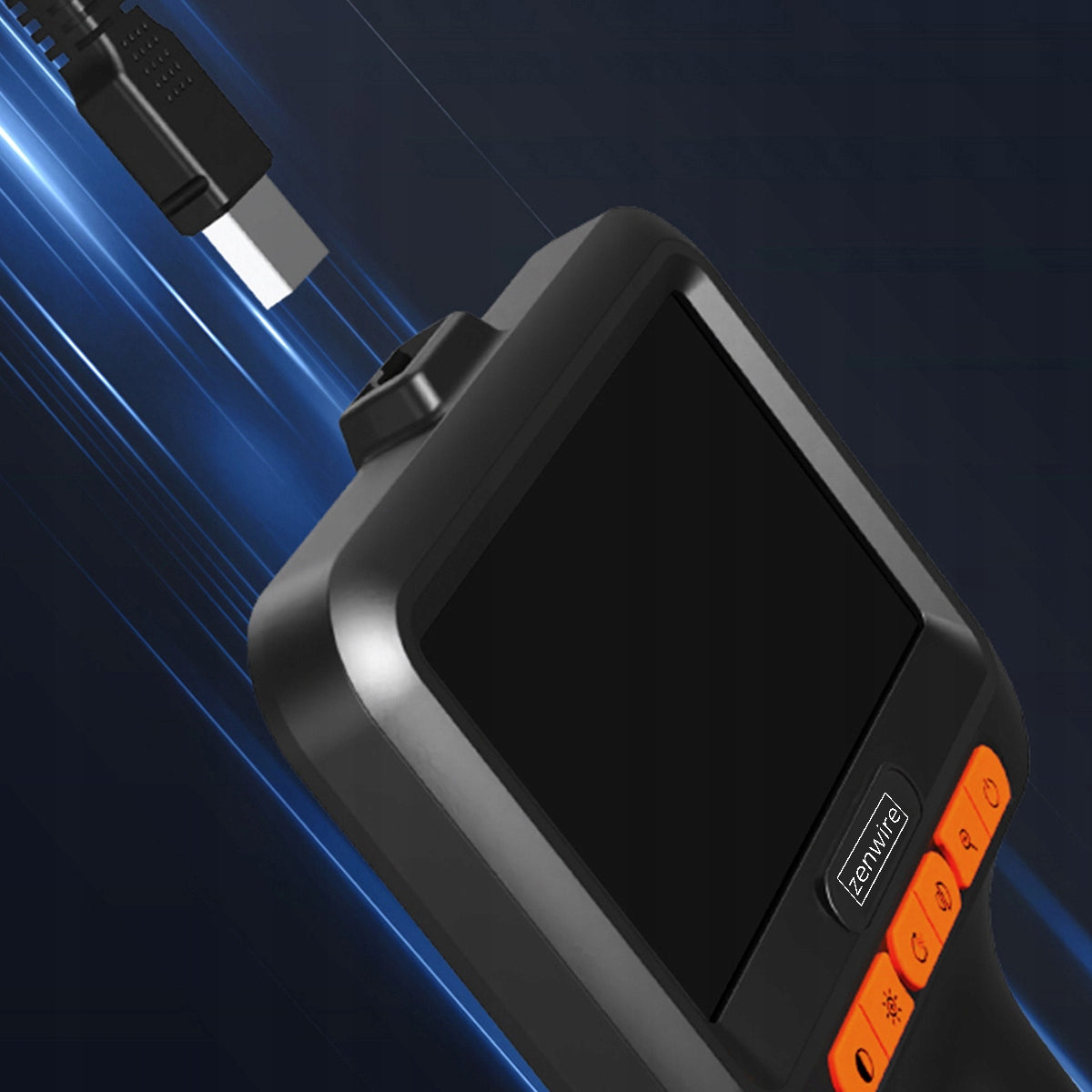 Endoskoobi toru kontrollkaamera töökodadele IPS-ekraani, USB-C ja 5 m kaabliga