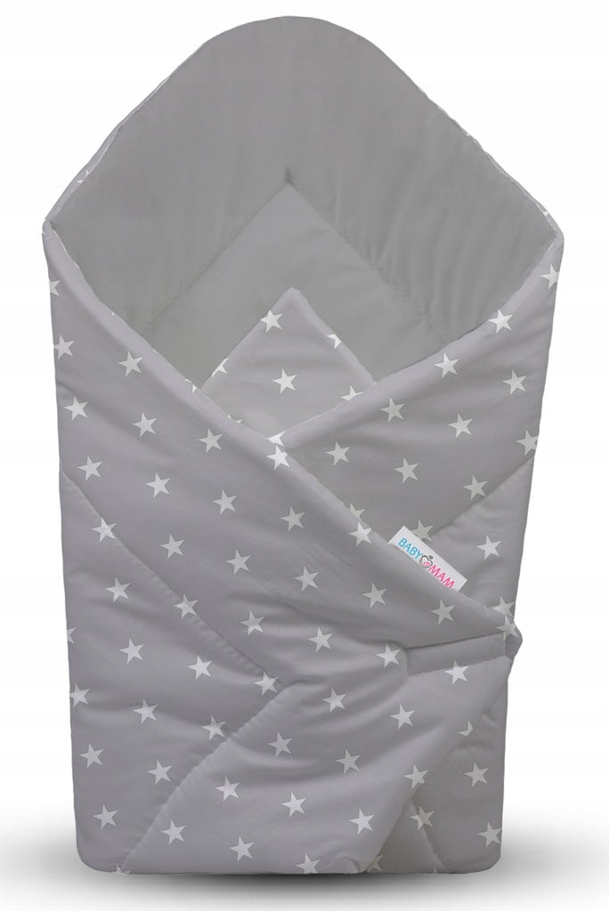 Bērnu ligzda-kokons "Minky" XXL komplekts "BabyMam", 7 daļas