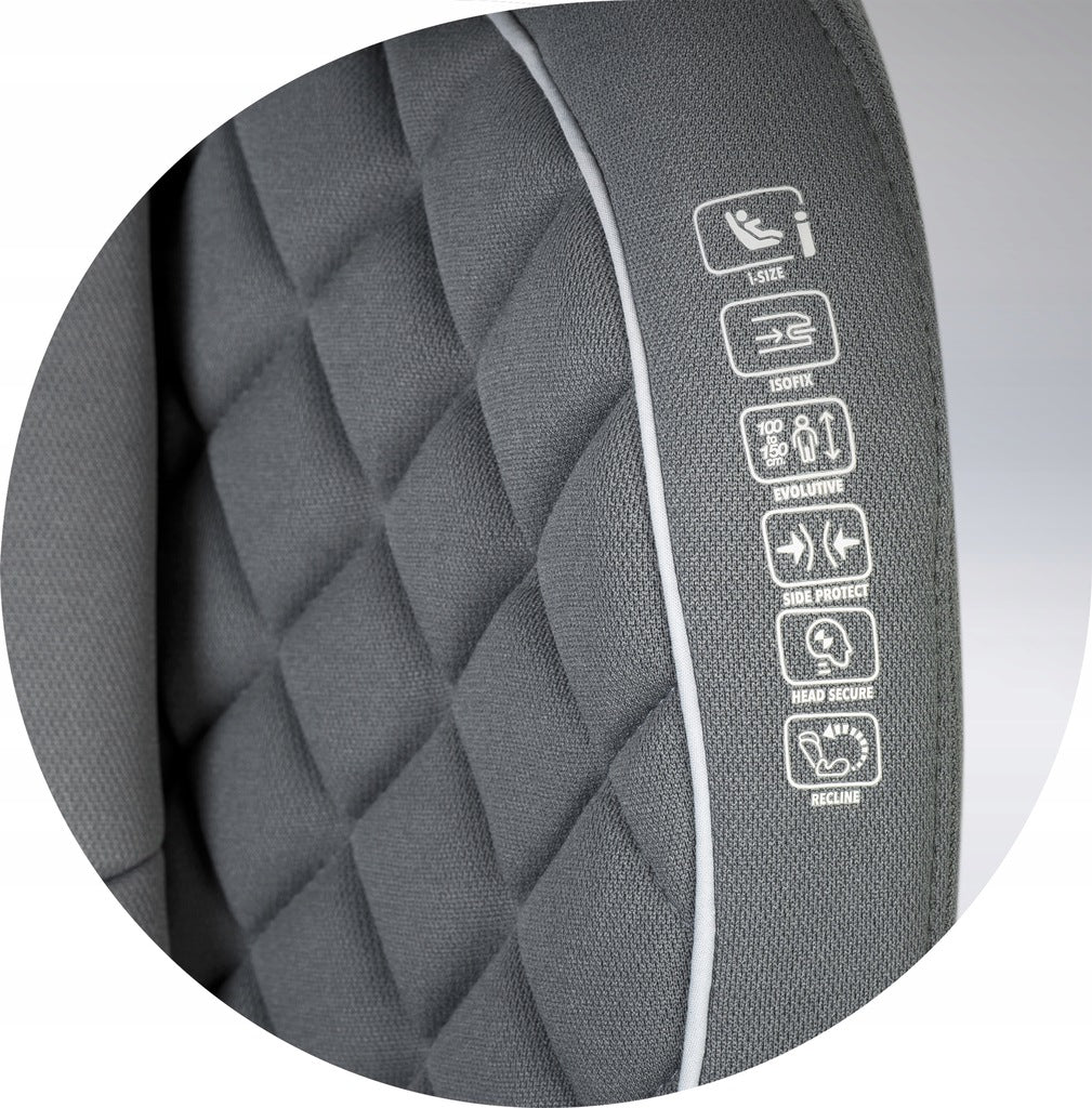 AUTOMOBILINĖ KĖDUTĖ 15–36 KG ISOFIX NUKIDO LOUIS I-SIZE BASIC