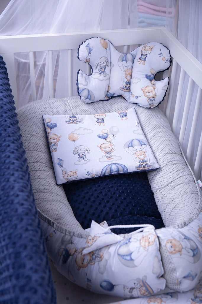 Beebipesa „Minky“ XXL komplekt „BabyMam“, 7-osaline