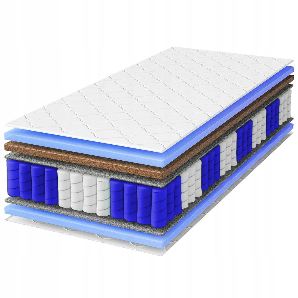 Kišeninis čiužinys 180x200 Prestige Coconut Hard 26cm su užvalkalu H4 H5