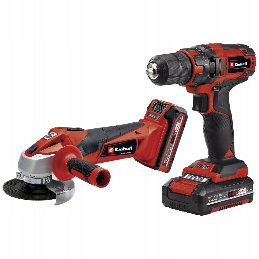 „Einhell TC-TK 18 Li Kit“ atsuktuvo-grąžto rinkinys + šlifuoklis