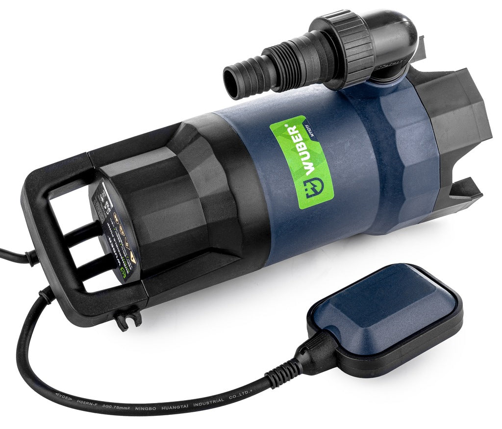 Panardinamas siurblys su plūde nešvariam ir švariam lietaus vandeniui 550w