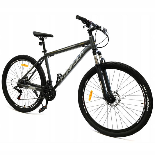 Kalnų dviratis MTB 29 colių, lengvas aliuminio rėmas