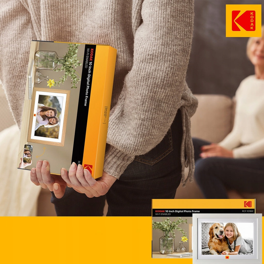 KODAK skaitmeninis nuotraukų rėmelis su jutikliniu ekranu