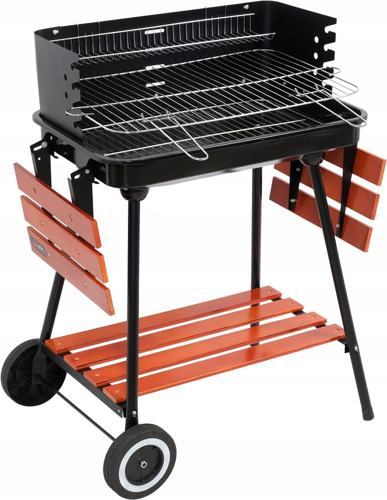 Söegrill riiulitega, rest 53x33 cm