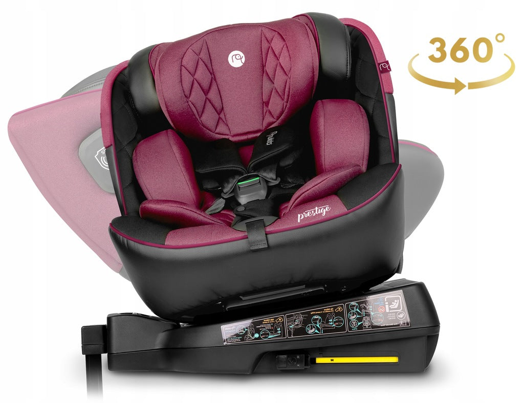 PASUKAMA AUTOMOBILINĖ KĖDUTĖ su KOJA 0-36KG ISOFIX NUKIDO I-SIZE 40-150cm